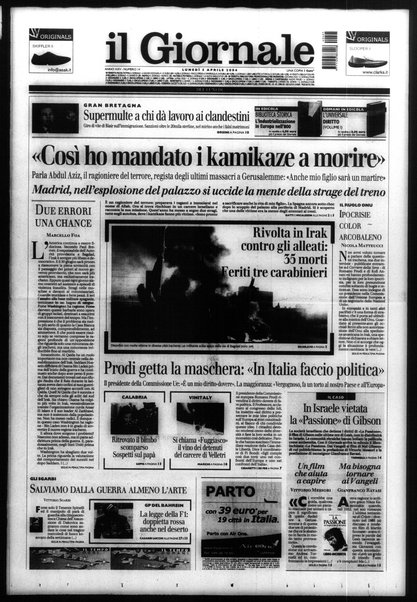 Il giornale del lunedi